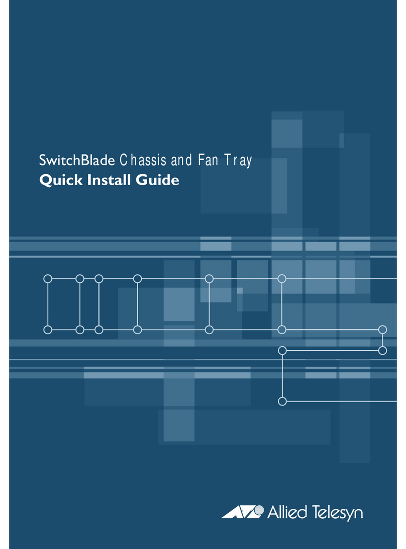 Allied Telesis SwitchBlade AT-SB4104-00 User manual