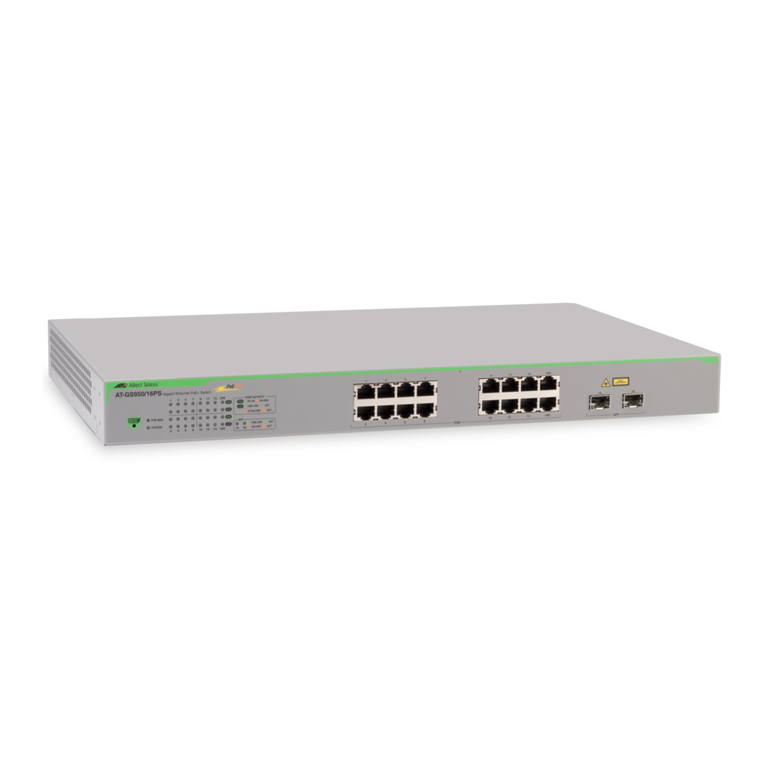 Allied Telesis AT-GS950/16 User manual