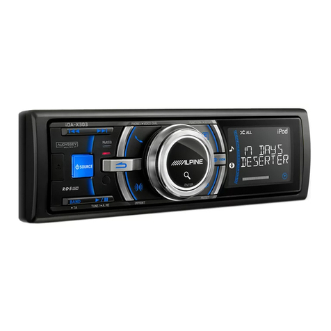 Alpine IDA-X303 - Radio / Digital Player User manual