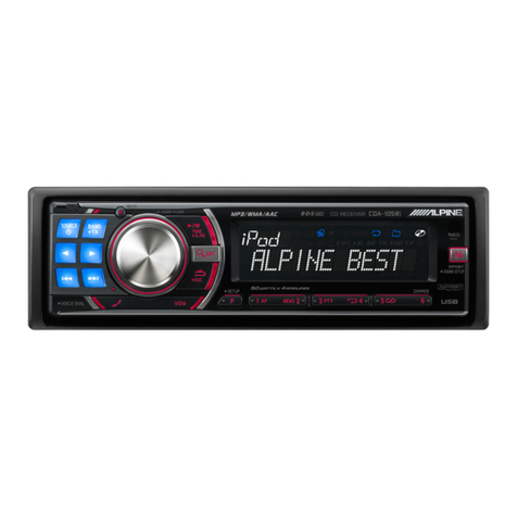 Alpine CDA-105 User manual