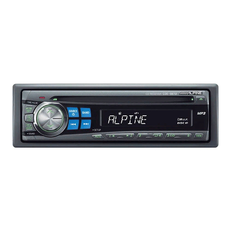 Alpine CDE-9874 User manual