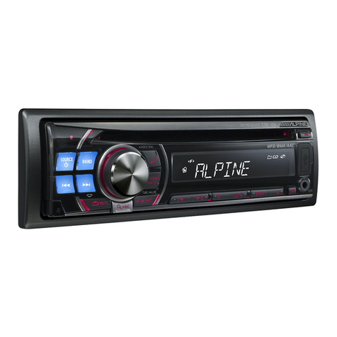 Alpine CDE-102 User manual