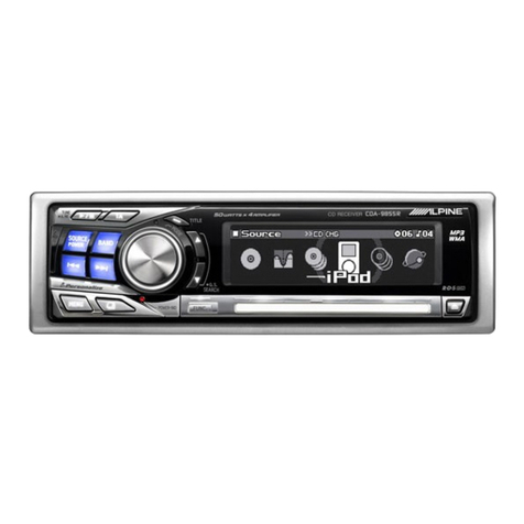 Alpine CDA-9853R owner's manual