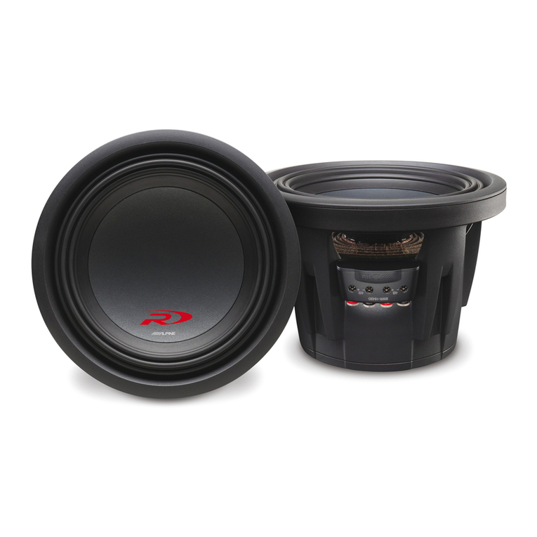 Alpine SWR-1043D User guide