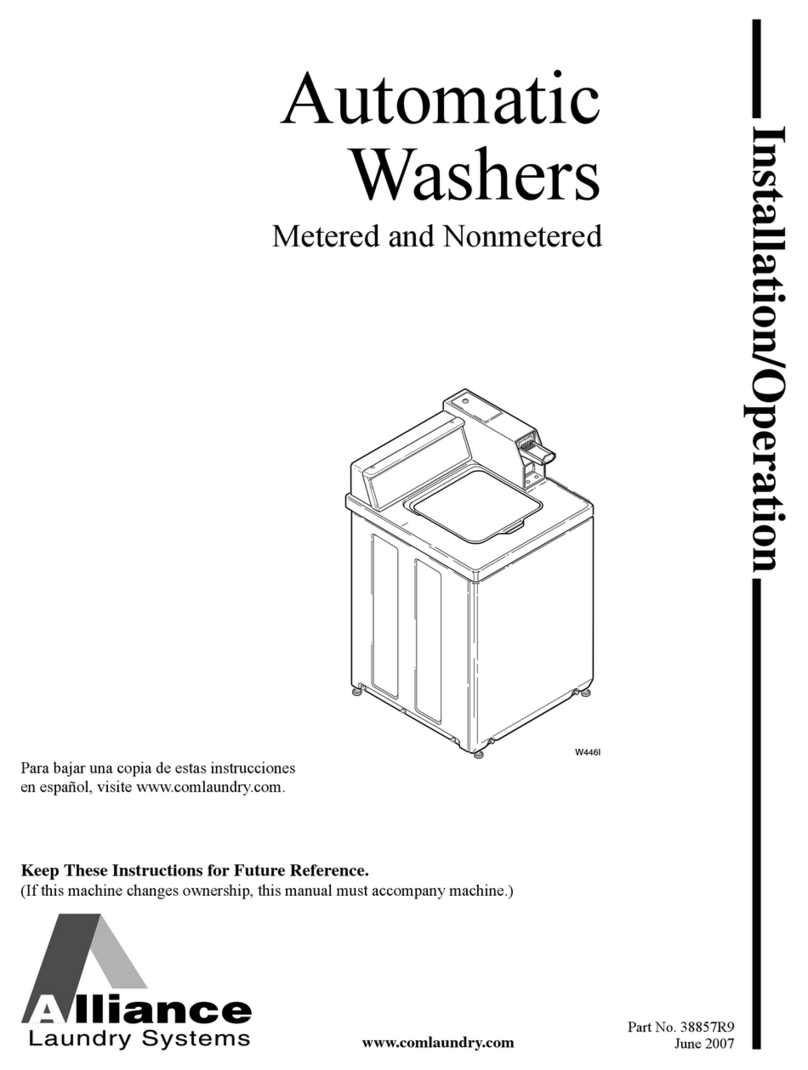 Alliance Laundry Systems W446I Guide