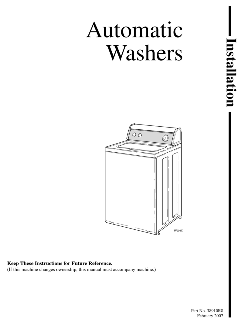 Alliance Laundry Systems LWK23A*-3050 series User manual