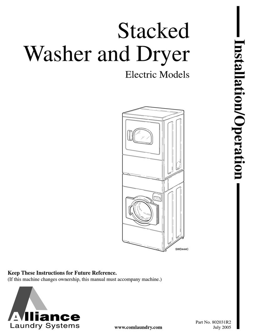 Alliance Laundry Systems SWD444C Guide