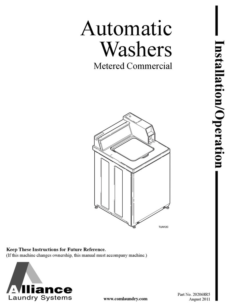 Alliance Laundry Systems TLW12CTLW12C Guide Alliance Laundry Systems TLW12CTLW12C Guide
