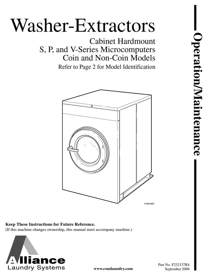 Alliance Laundry Systems HC18PC2 Troubleshooting guide