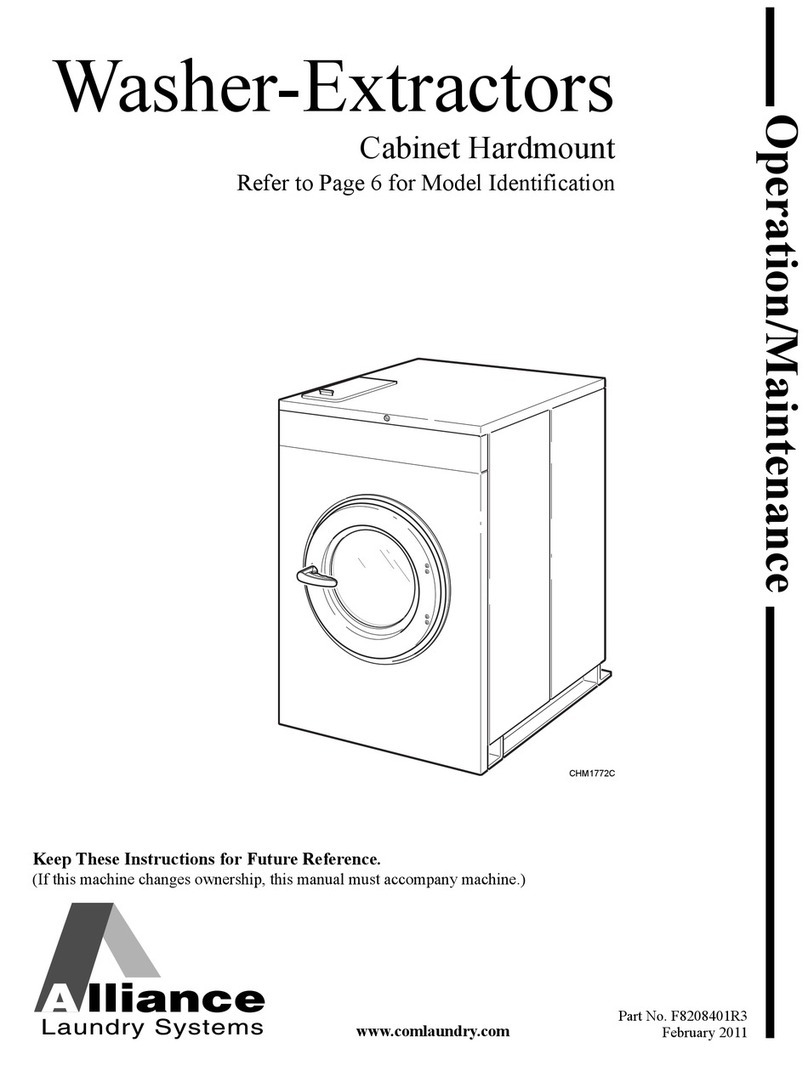 Alliance Laundry Systems CHM1772C Troubleshooting guide Alliance Laundry Systems CHM1772C Troubleshooting guide