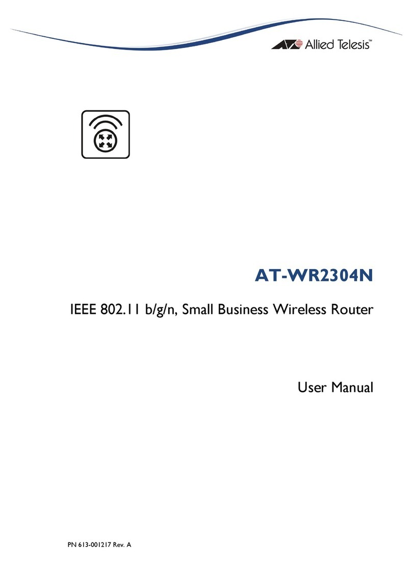 Allied Telesis AT-WR2304N user manual