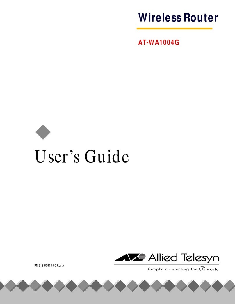 Allied Telesis AT-WA1004G user guide