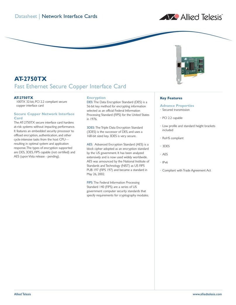 Allied Telesis AT-2750TX- datasheet