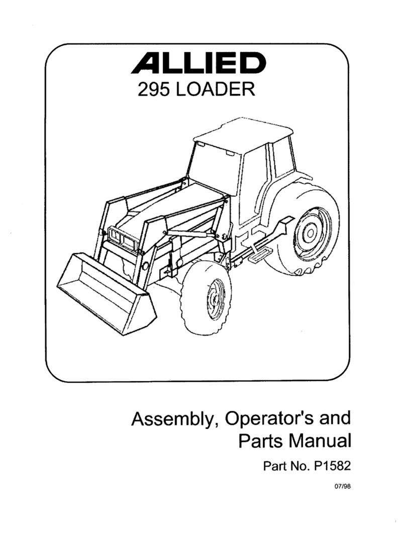 Buhler Allied 295 Assembly, Operator's and Parts manual