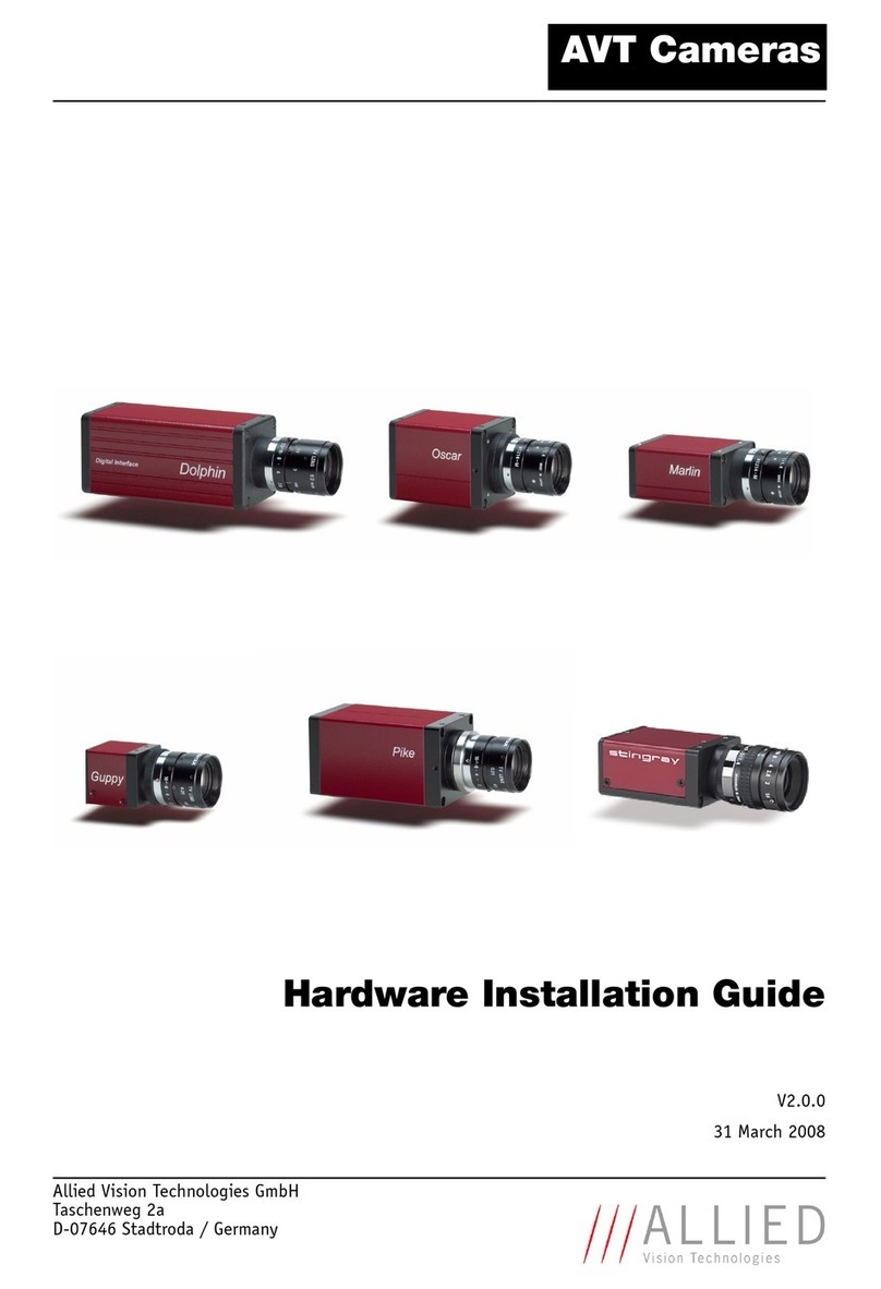 Allied Vision Technologies Home Security System Hardware installation guide