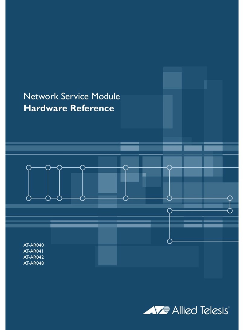 Allied Telesis AT-AR040 Application guide