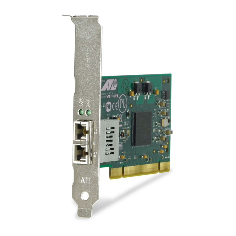 Allied Telesis AT-2931SX user guide Allied Telesis AT-2931SX user guide