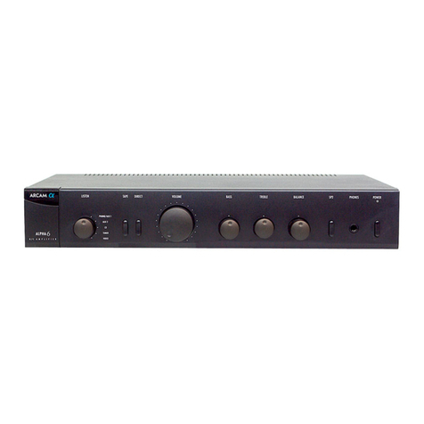 Arcam Alpha 5 Handbook