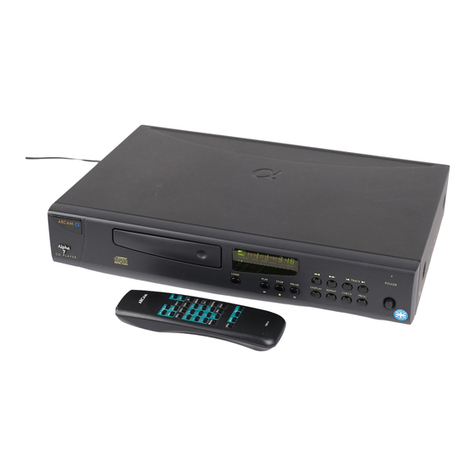 Arcam Alpha 7 User manual Arcam Alpha 7 User manual
