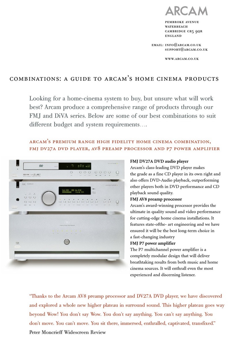 Arcam P7 brochure