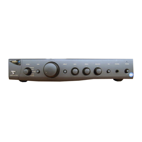 Arcam ALPHA ONE User manual
