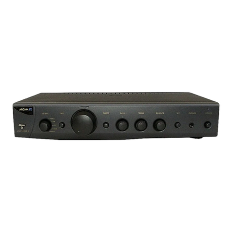Arcam Alpha 8 User manual
