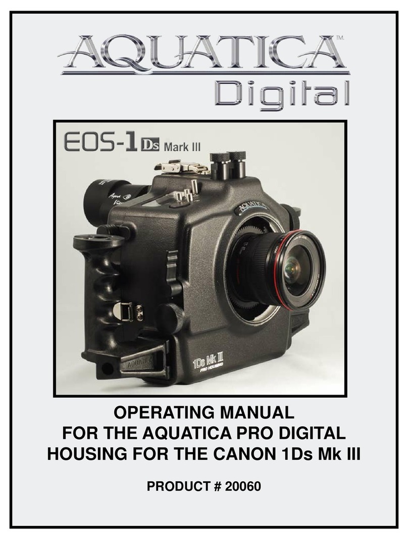 Aquatica Digital EOS 1Ds MK III User manual