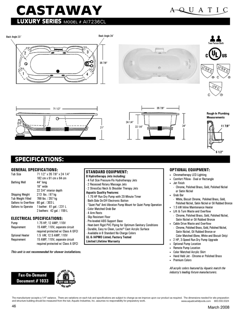 Aquatic Visit Links AI7236Cl User manual