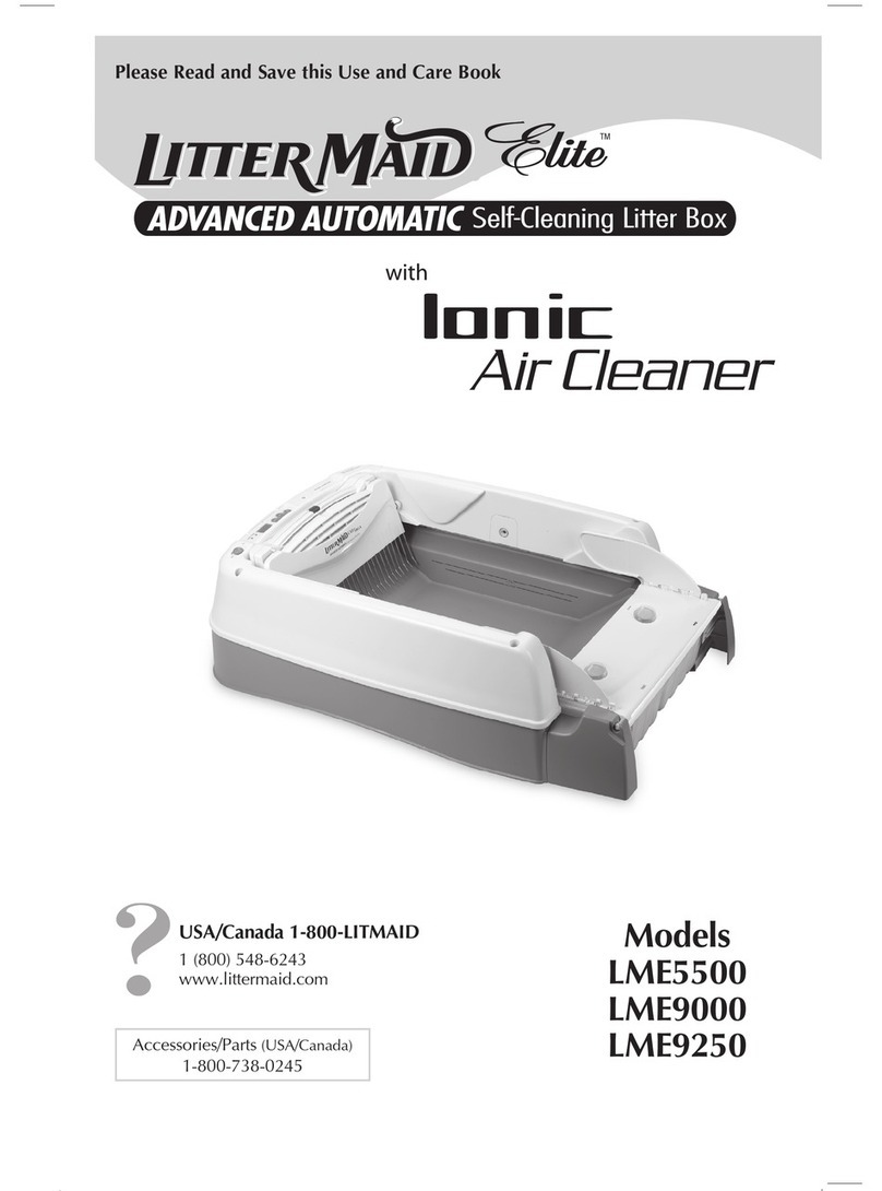 Applica LitterMaid Elite LME9000 Use & care book