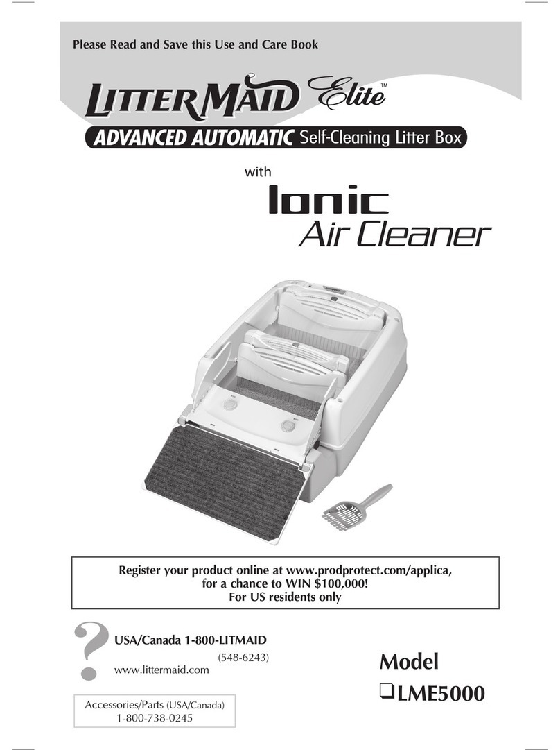 Applica LitterMaid Elite LME5000 Use & care book