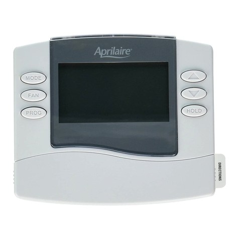 Aprilaire 8400 series owner's manual