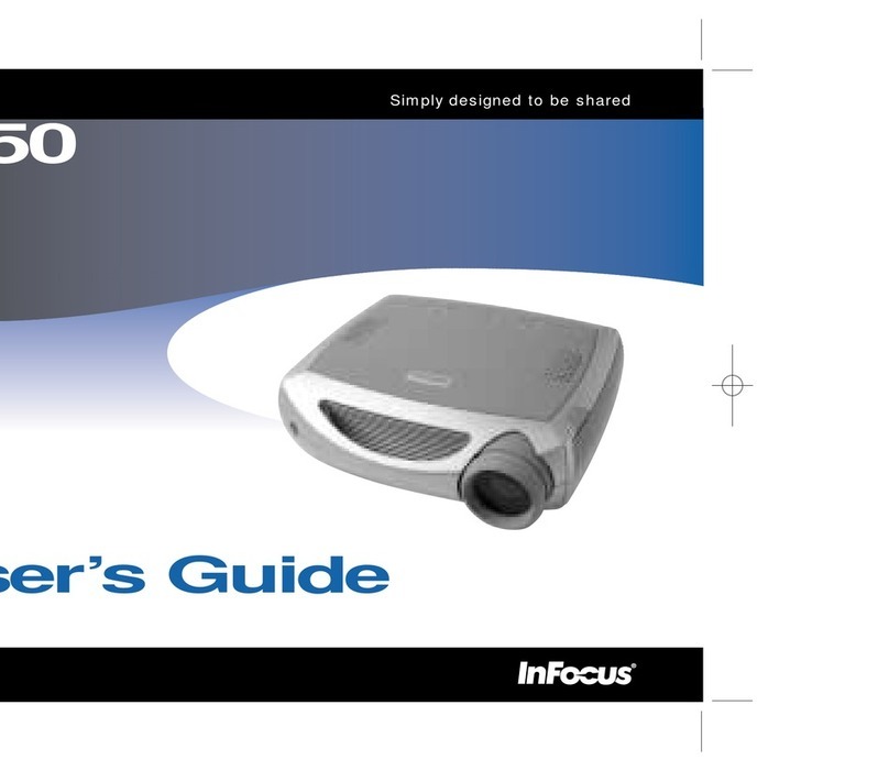 InFocus LP 650 User manual