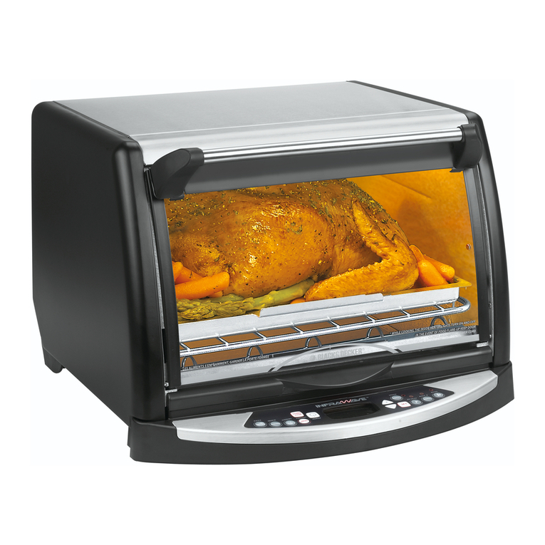 Black & Decker Infrawave Infrawave Speed Cooking Installation instructions