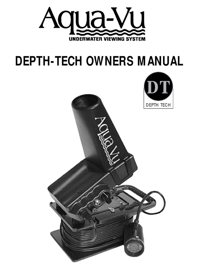 Aqua-Vu Depth-Tech none owner's manual