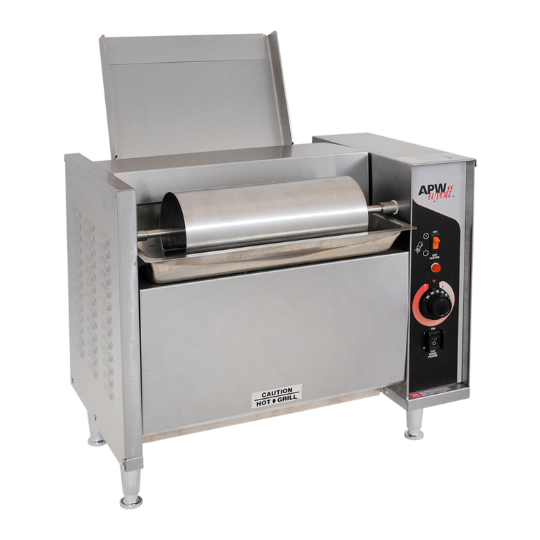 APW Wyott M-95-2 User manual