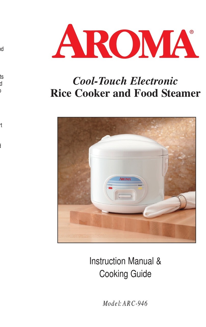 Aroma ARC-946 Use and care manual