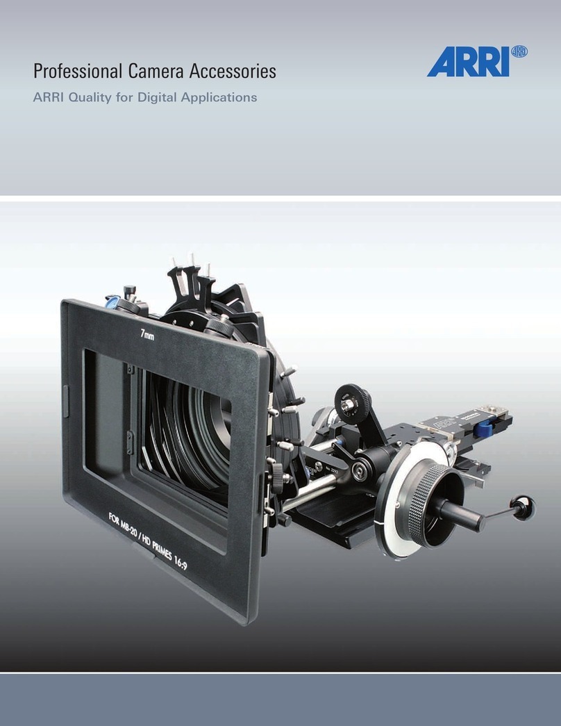 ARRI Mattebox MB-20 User manual