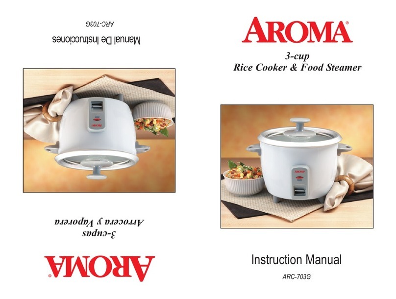 Aroma ARC-703-G User manual