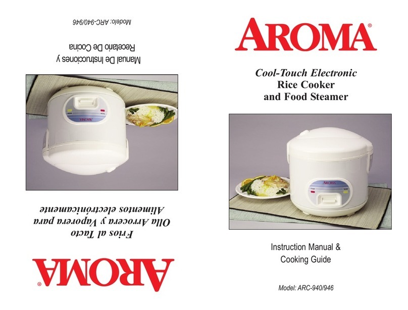 Aroma arc 940 instruction manual