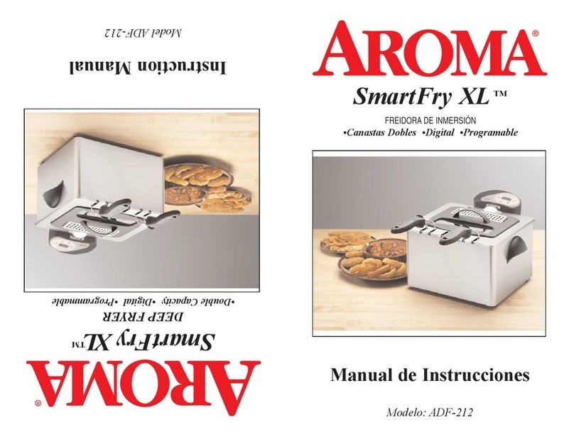Aroma SmartFry XL ADF-212 instruction manual
