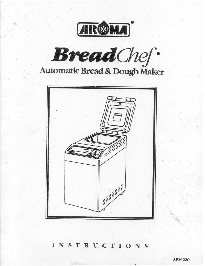 Aroma BREADCHEF ABM-220 User manual