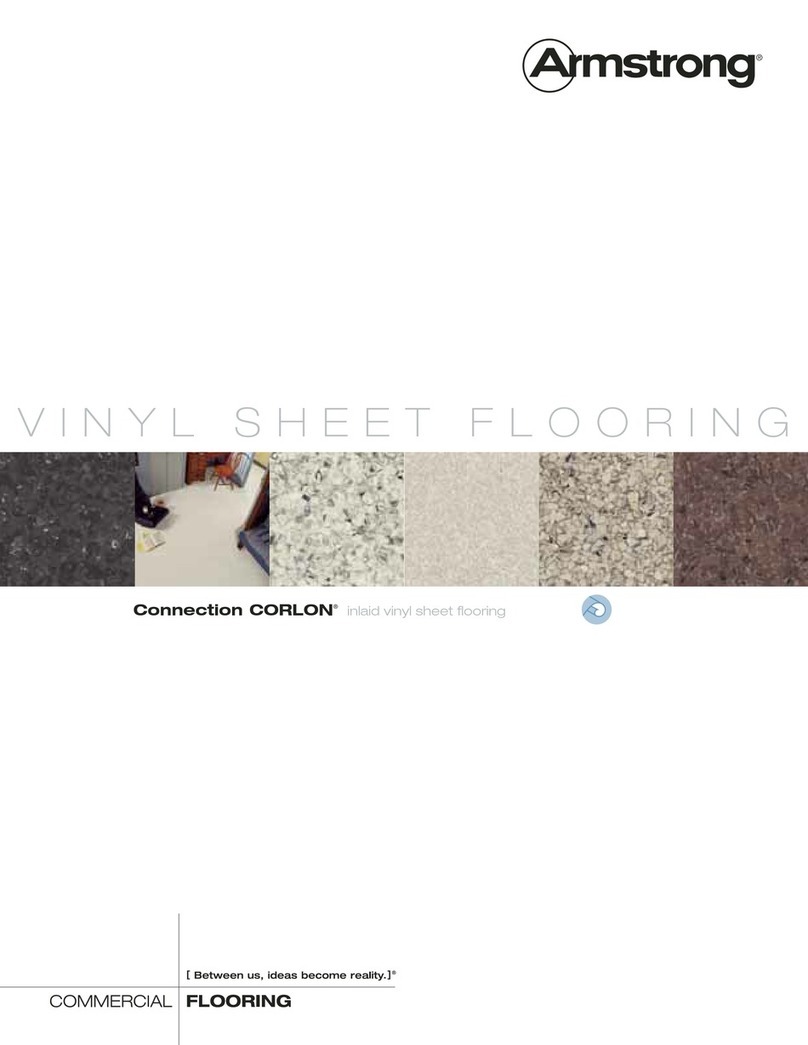 Armstrong Vinyl Sheet Flooring User manual