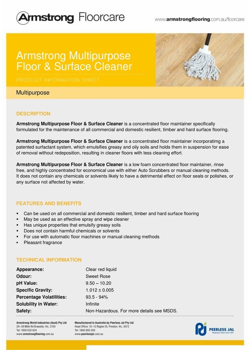 Armstrong Carpet Cleaner features and benefits
