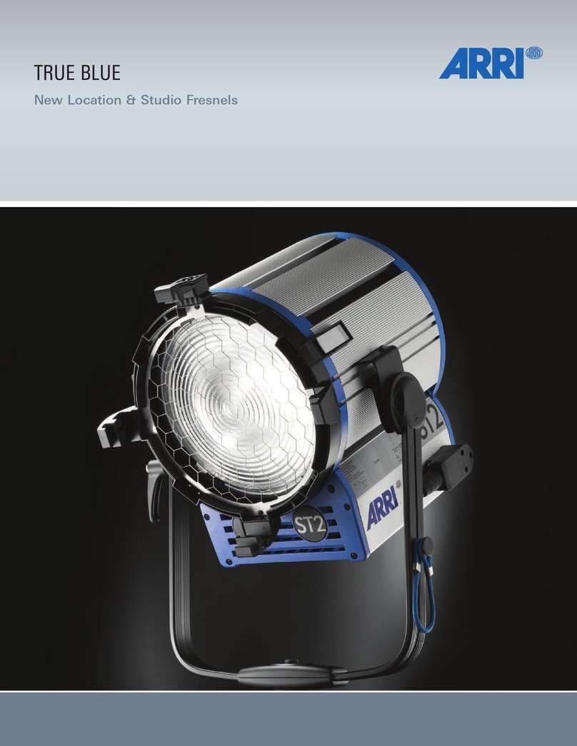 ARRI Lamphead  TRUE BLUE Brochure & specs