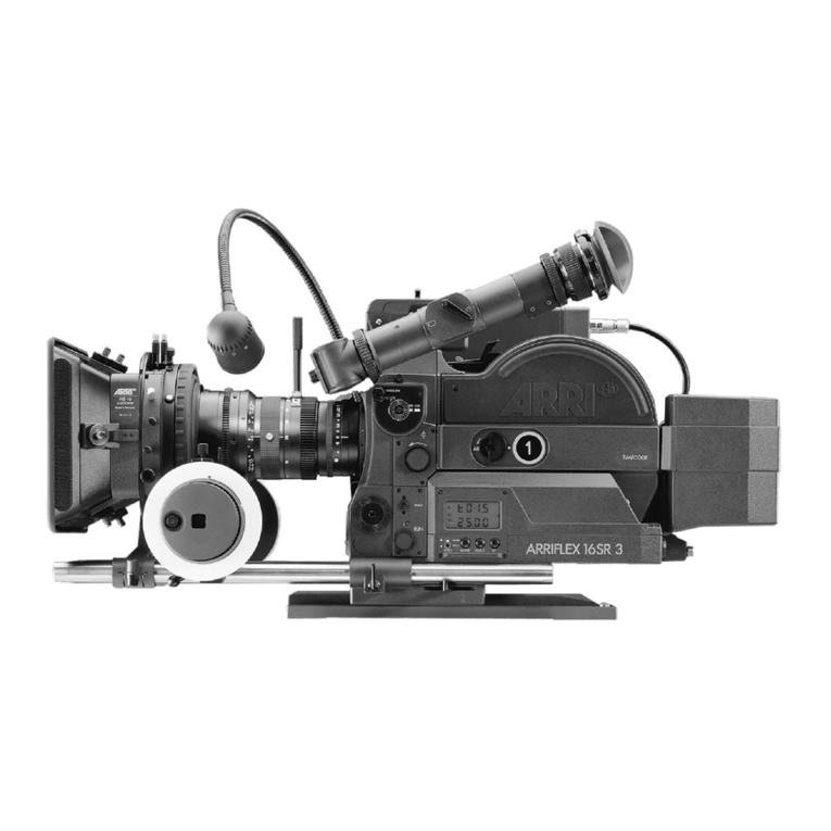 ARRI ARRIFLEX 16SR3 User manual
