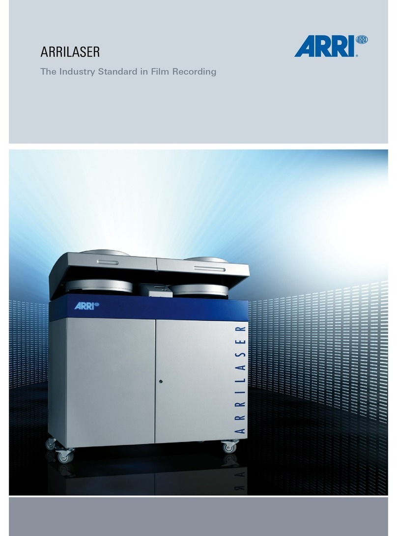 ARRI ARRILASER product manual