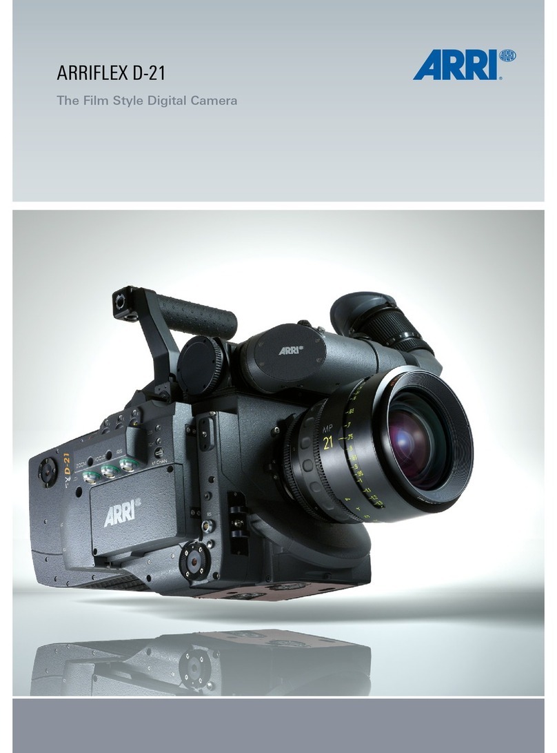 ARRI ARRIFLEX D-21 User manual