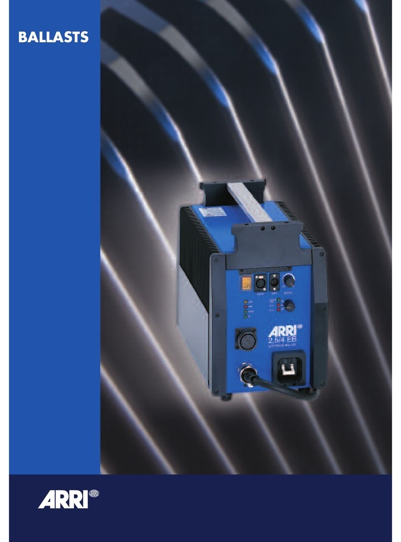 ARRI BALLASTS Brochure & specs