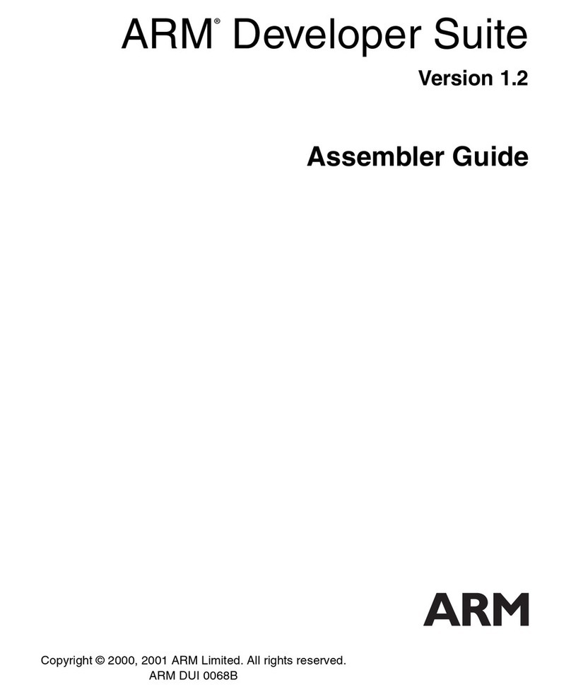 ARM VERSION 1.2 Assembler Guide