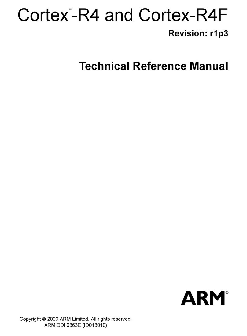ARM Cortex r1p3 Product manual